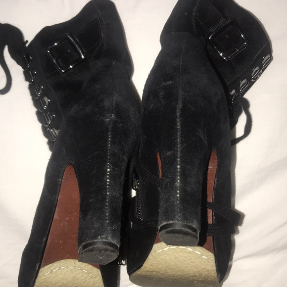 Sam Edelman Belmont Open Toe Bootie - Picture 6 of 6